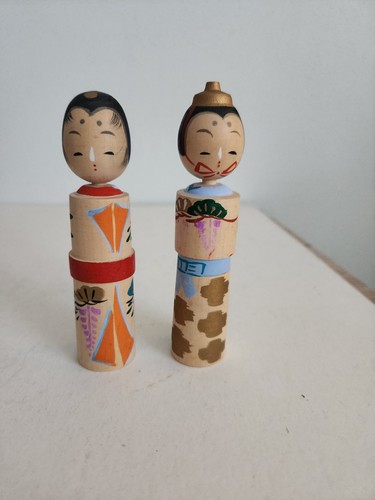 Wooden kokeshi dolls - dolls, 2
