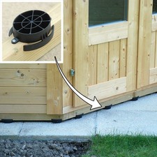Plastic shed base kit - plastic,