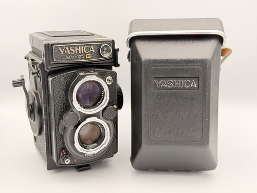 Yashica mat 124 black tlr - yashica, g