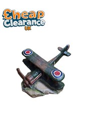 Plane Wreck Aquarium Fish Tank