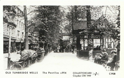 Kent postcard old tunbridge - kent, postcard: