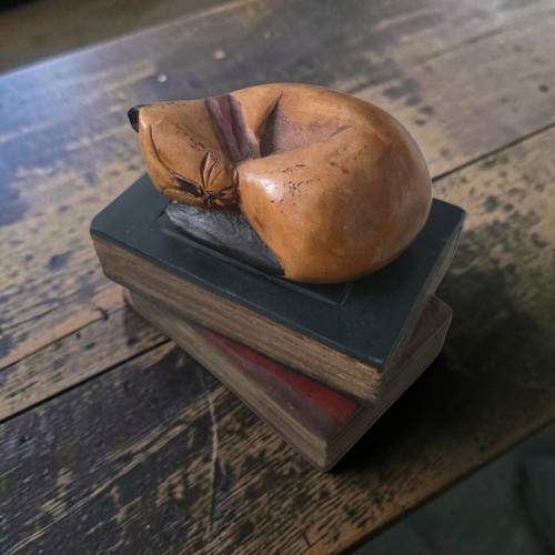 Vintage hand carved wooden - hand-carved,