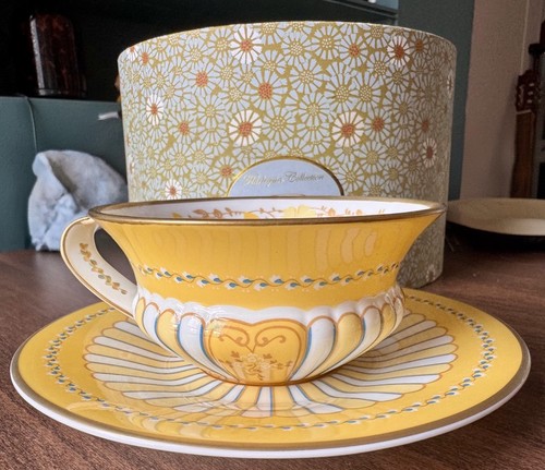 Wedgwood yellow ribbons - yellow,