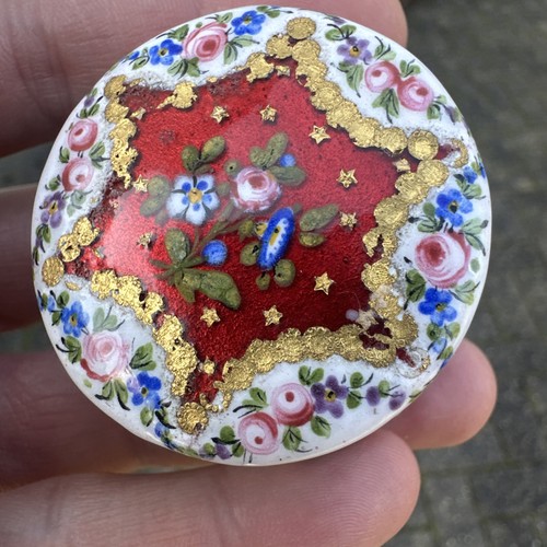Antique french enamel gilt - antique,
