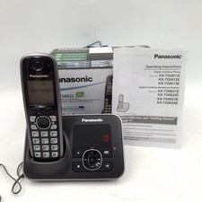 Panasonic KX-TG6622EB Twin Cordless Phones Answering Machine Digital