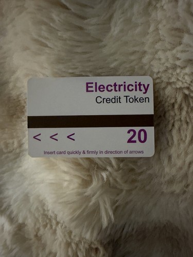 Electricity credit 20 - credit, £20