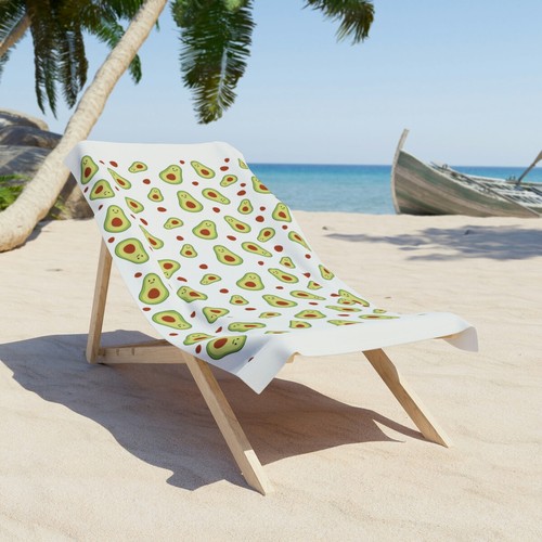 Avocado beach towel - beach,