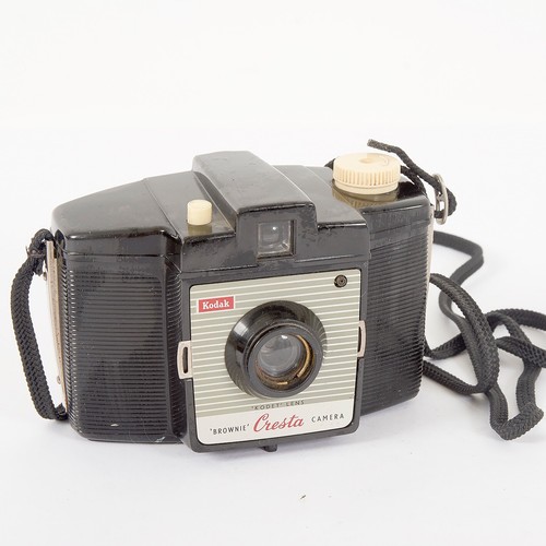 Vintage kodak brownie cresta - vintage,