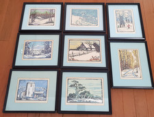 (8) VINTAGE ORIGINAL FINE