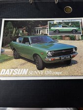 Datsun Sunny 120Y Coupe Vintage Brochure
