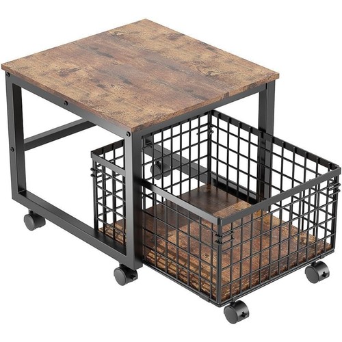 Mobile refrigerator stand - refrigerator, with