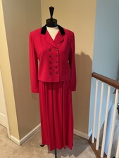 Cynthia Howie 2pc Red Suit
