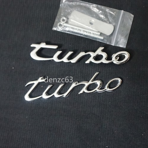 Silver chrome big turbo metal - silver,