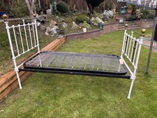 Wrought Iron Full Size Single Bed Frame with Out Mattress No Mattress