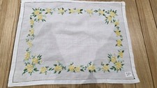 Vintage  White Embroidered