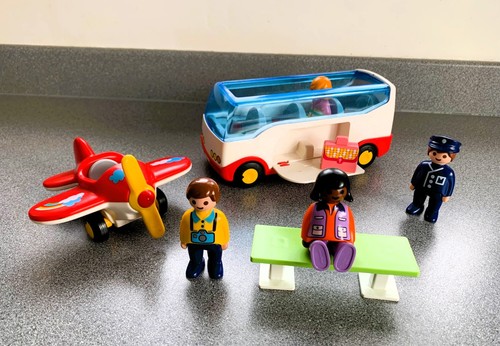 Playmobil 123 airport shuttle - playmobil,