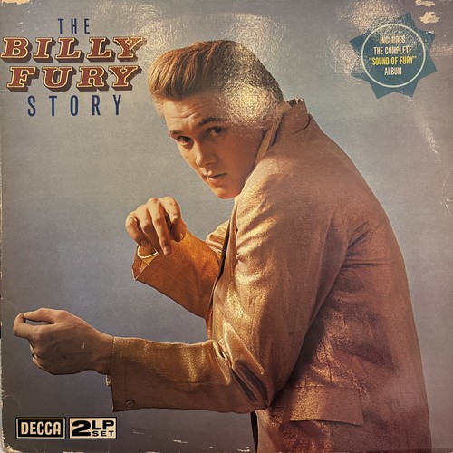Billy fury story double - fury,