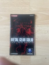 Metal Gear Solid: The Twin Snakes - (Manual Only) GameCube - REPRODUCTION