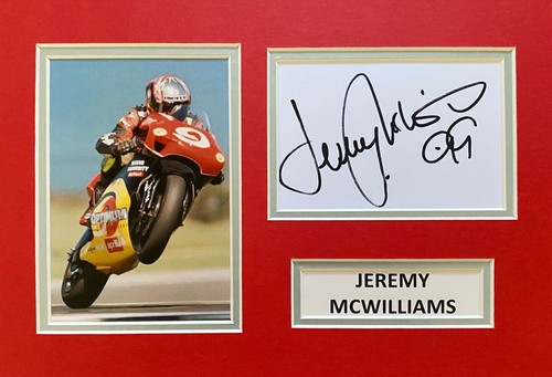 Jeremy mcwilliams hand signed - jeremy,