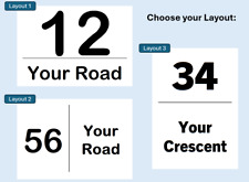 4 X Custom Bin Labels - House