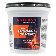 Rutland Furnace Cement - Black