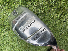 NICE CLEVELAND MASHIE 20.5 DEGREE DRIVING IRON WITH TOUR ISSUE GRAPHITE SHAFT.