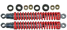 Rear shocks, shock absorbers fits Kawasaki KE175 (1976-1983) pair 400mm - RED