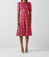 LK Bennett Montana Pink Dress