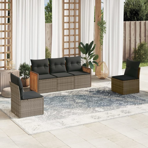 Garden sofa set grey - garden,