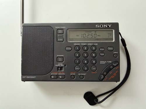 Sony icf 1000t short wave - icf, short-wave