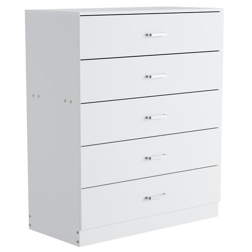Chest drawers modern - chest, white