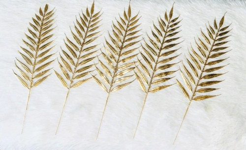 Set gold willow leaf - set, of