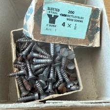 4 x 1/2” slotted steel
