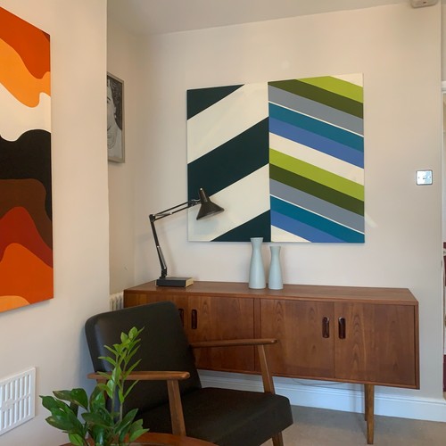 Lucienne day chevron - chevron, heal