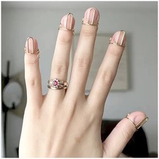 10x Full Finger Rings Metal