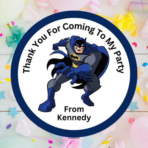 Personalised birthday stickers - personalised,