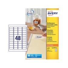 Avery (PACK OF 1200) Removable