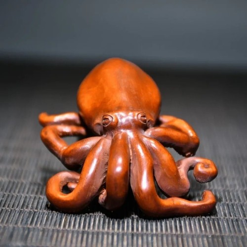 Japanese boxwood hand - , carved