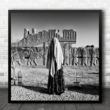 Black And White Mosque Ruins