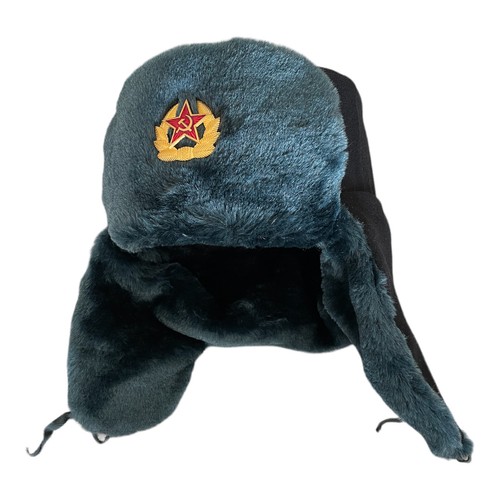 Soviet military style faux fur - soviet,