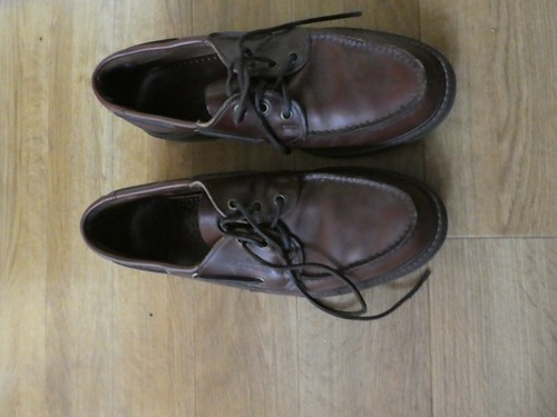 Sebago brown leather - brown,