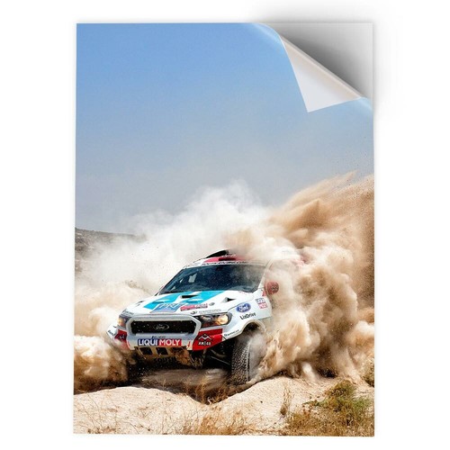 Vinyl sticker rally - a3,