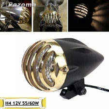 4.5" Brass Motorcycle Retro