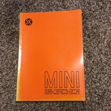 Mini  Workshop Manual Saloon
