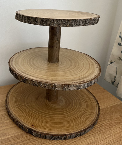 Tier rustic wood slice - rustic,