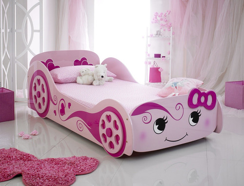 Girls princess love - girls, bed