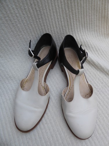 Clarks somerset white black - somerset,