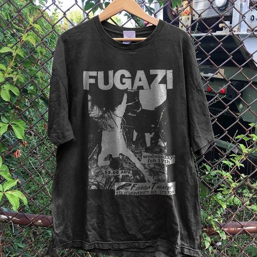 Fugazi band shirt punk rock - t-shirt,
