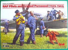 ICM 1/48 Scale RAF Pilots And