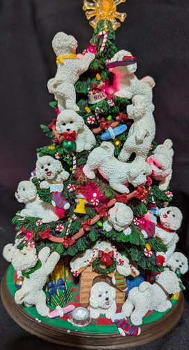 Danbury mint bichon frise - danbury,